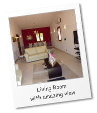 The Living Room at Sicilian Villa